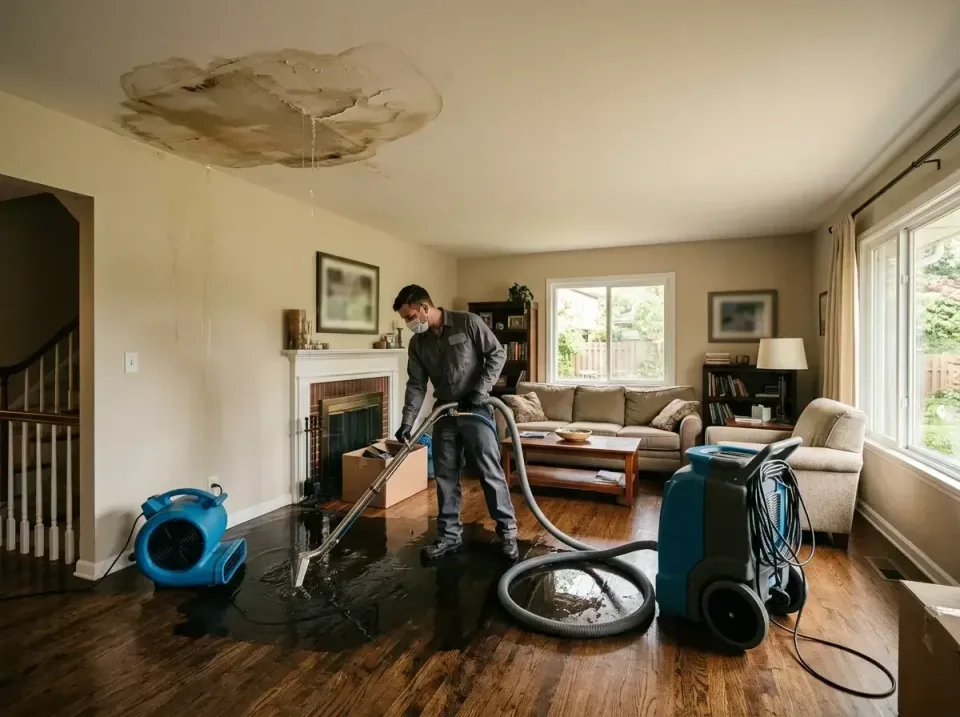 attic-pipe-burst-ceiling-drip-008 — frequently asked questions, Water Damage Restoration & Carpet Care in Corcoran, MN